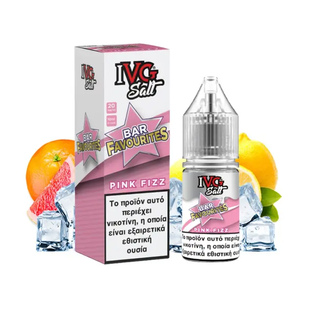 Pink Fizz Bar Favourites 10ml Nic Salt 20mg - IVG
