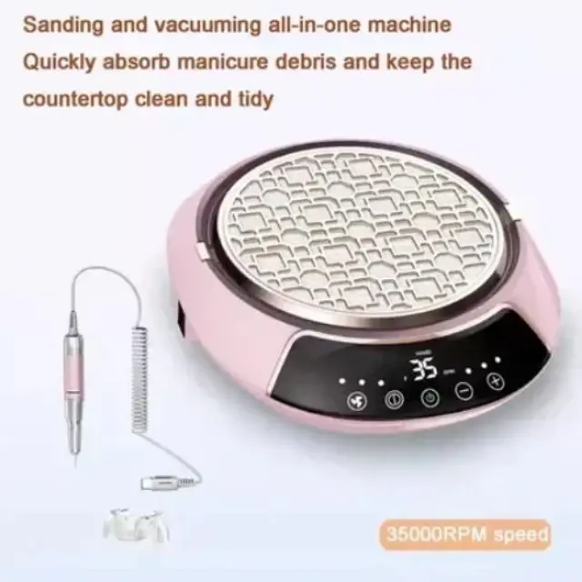 Απορροφητήρας Σκόνης Νυχιών Στυλό ZSDQ-805 80W ΡΟΖ 3