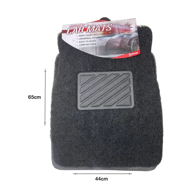 Πατάκια αυτοκινήτου - 4pcs - QS-01 - 122377 - Black 2