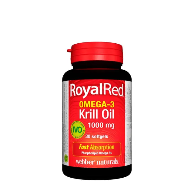 Webber Naturals RoyalRed® Omega-3 Krill Oil 1000 mg