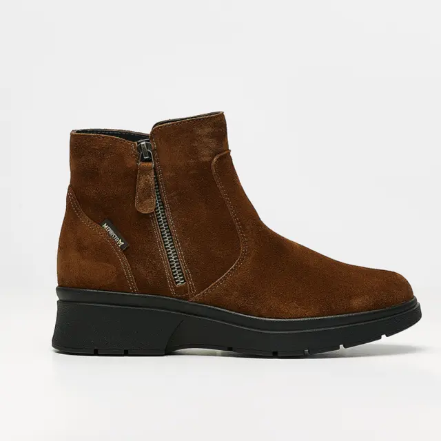 Mephisto Μποτάκια Γυναικείο δέρμα suede Καφέ MEP/DOUCIA BROWN
