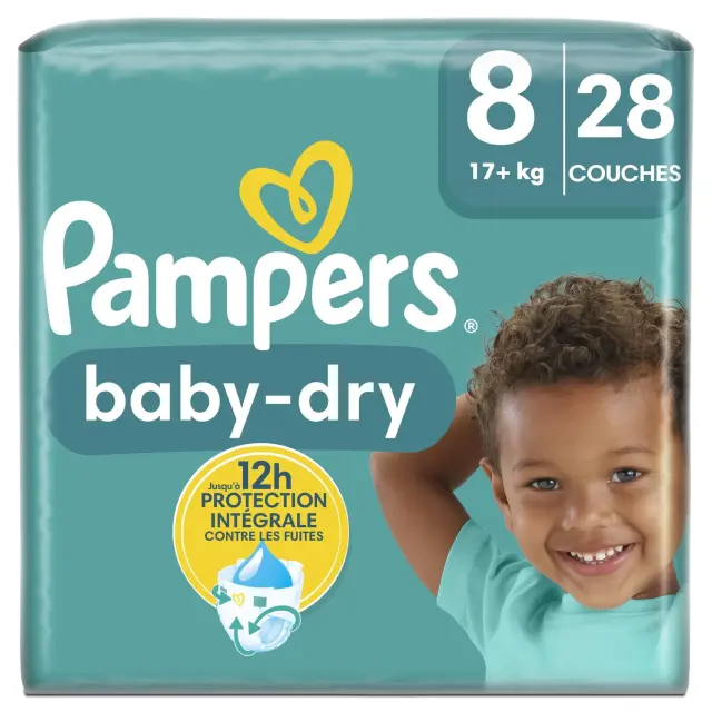Pampers πανα Baby Dry 8 Small Pack 28 Pieces 17+ Kg