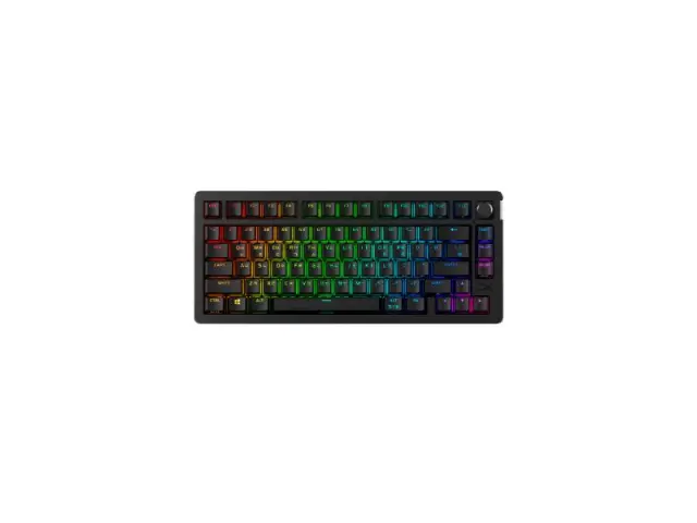 HP HyperX Alloy Rise 75 Mechanical Gaming Wireless Keyboard (US Layout) - Black (91Y91AA)