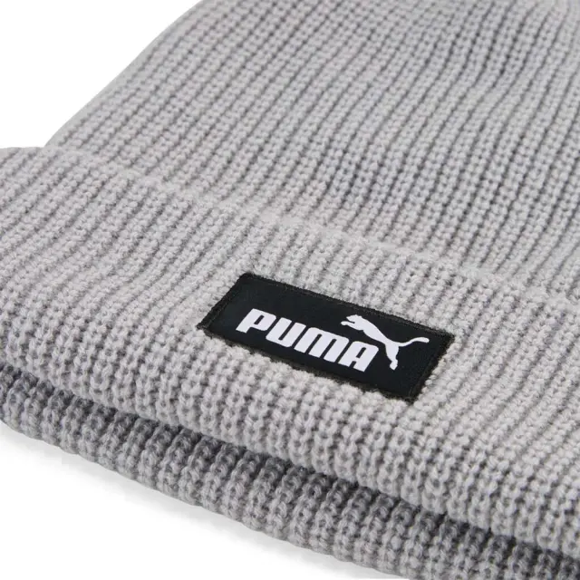 Puma Unisex Essentials High Crown Beanie Γκρι 026410-02 (Puma) - One Size 3