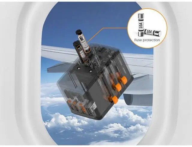 Αντάπτορας Ταξιδίου/Φορτιστής TESSAN (TS-WTA03) - 65W - 2x USB-C + 2x USB-A - Μαύρο TS-WTA03 2