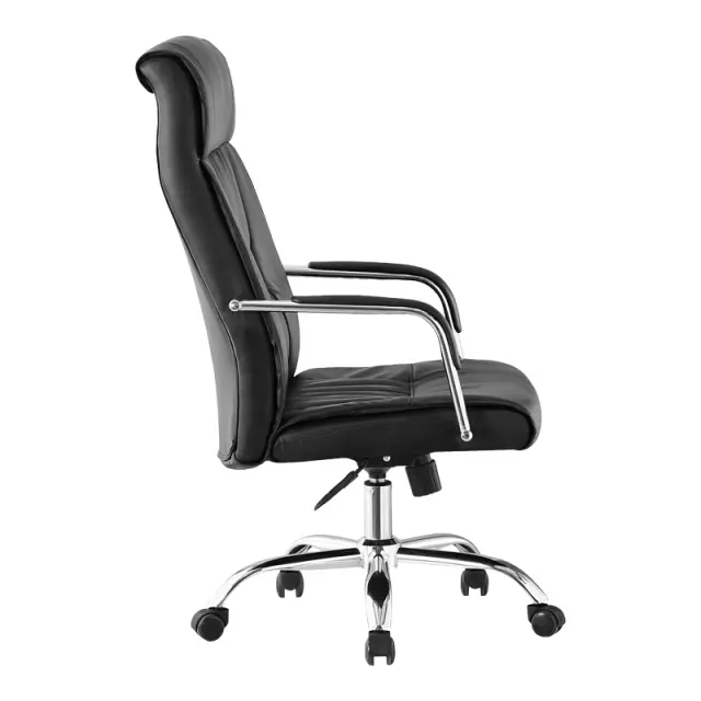 Καρέκλα γραφείου διευθυντή Biani pakoworld pu μαύρο 56x70x107-115εκ 3