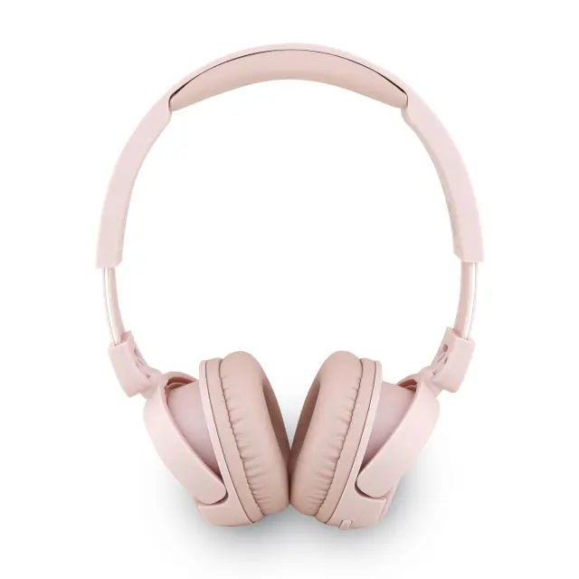 Guess Script Metal Logo Wireless Headphone Pink 3
