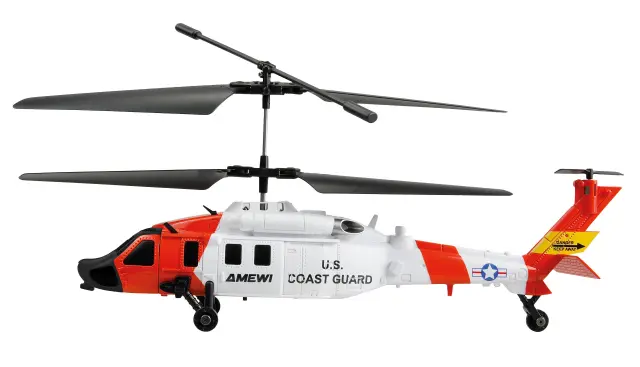 AMEWI UH-60 CX Black Hawk Coastguard Τηλεκατευθυνόμενο Ελικόπτερο με Αυτόματη Απογείωση & Προσγείωση 25371 3