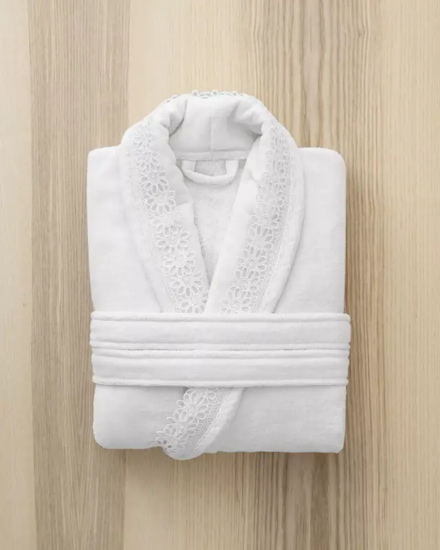 Μπουρνούζι Seren - White Λευκό Small