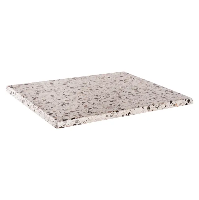 ΕΠΙΦΑΝΕΙΑ ΤΡΑΠΕΖΙΟΥ ΟΡΘΟΓΩΝΙΑ 5766 WERZALIT 120X80 εκ. TERRAZZO FB95630.16 3