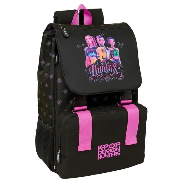 Τσάντα πλάτης Kpop Demon Hunters Negra backpack 41cm