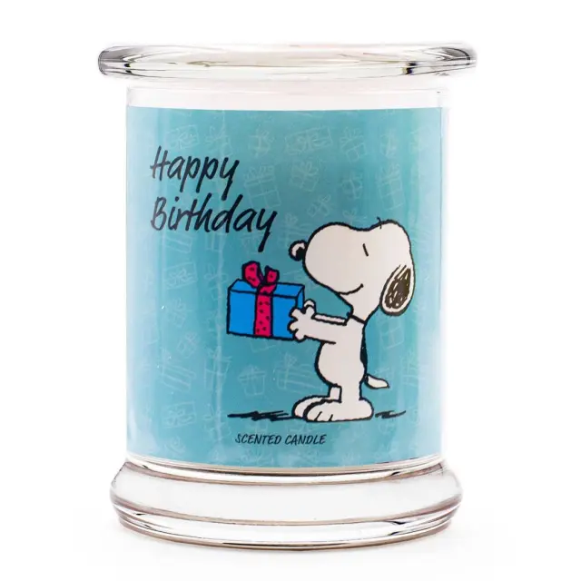 Peanuts Snoopy Αρωματικό Κερί (250gr): Happy Birthday