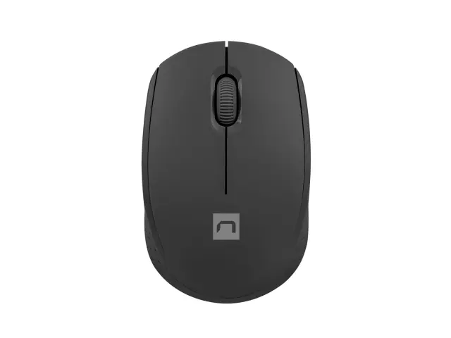 NATEC Stork Wireless Optical Mouse 1600 DPI - Black (NMY-2000) (NTCNMY-2000)