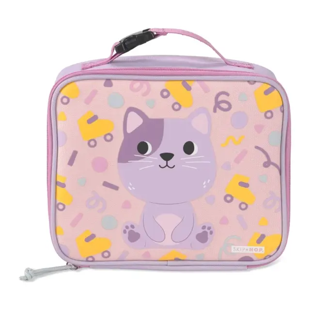 Skip Hop Besties Squad Ισοθερμική Τσάντα Φαγητού Cat Lilac 2