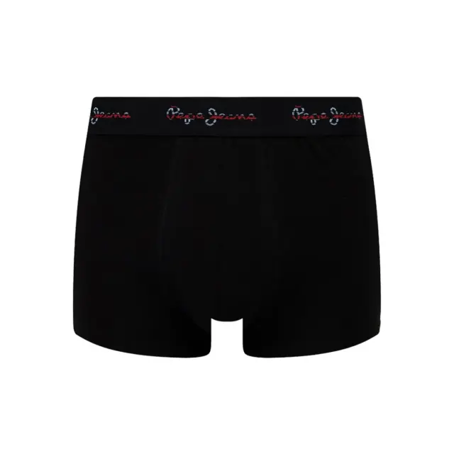 Pepe Jeans Ανδρικό Boxer Gunar Trunk - Τριπλό Πακέτο, Χρώμα Μαύρο - S 3