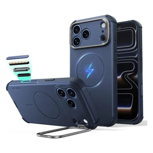 Esr Θήκη Κινητού iPhone 17 Pro Max / 18 Pro Max Cyber Tough Kickstand Magsafe Blue