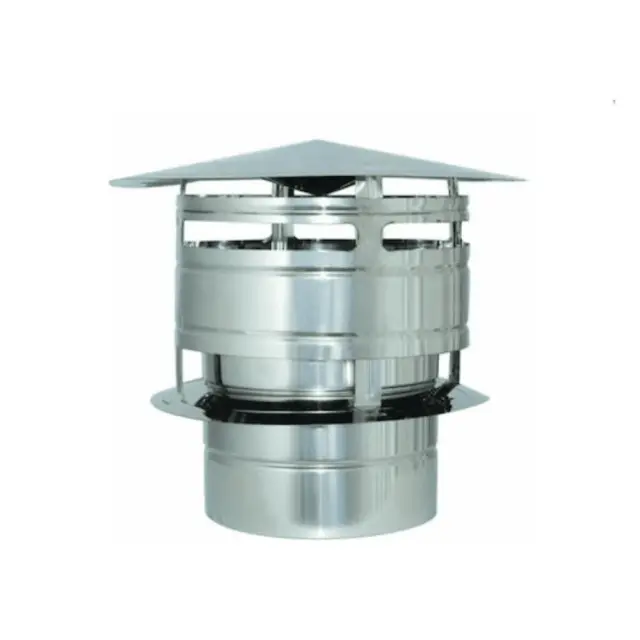 Καπέλο Καμινάδας Αντιανεμικό Fil-Top Inox