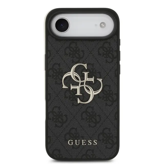 Guess PU 4G Metal Logo Case for iPhone Air Grey 3