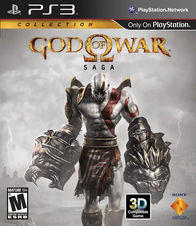 God of War Saga (ONLY GOW 1,2 AND 3) (- PlayStation 3