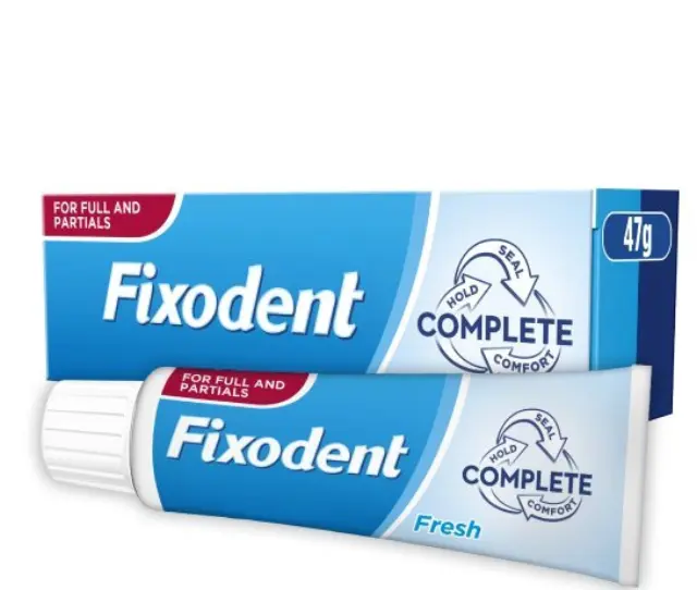 Fixodent Complete Fresh Στερεωτική Κρέμα Τεχνητής Οδοντοστοιχίας, 47gr