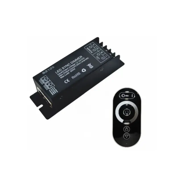 LED DIMMER POWER 25A 12V 300W & 24V 600W & RF TOUCH REMOTE / SZ100-SYNC