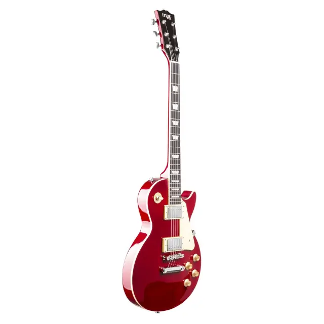 MAX GIGKIT ΠΑΚΕΤΟ ΗΛΕΚΤΡΙΚΗΣ ΚΙΘΑΡΑΣ LP STYLE DARK RED 3