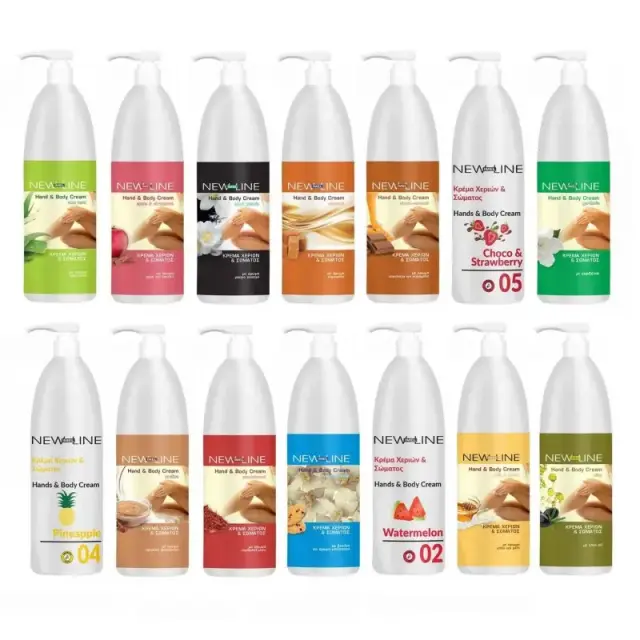 Imel New Line Hand & Body Cream 1000ml Ανανάς