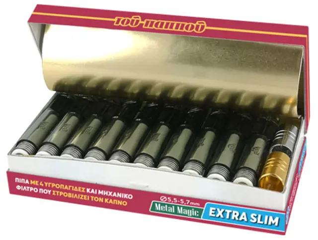 Του Παππού Πιπάκι Metal Magic για Extra Slim τσιγάρα (42902-378) 2