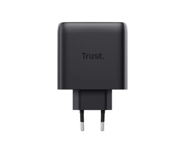 Trust Φορτιστής Maxo GaN 65W 2x USB-C Black (25525) 2