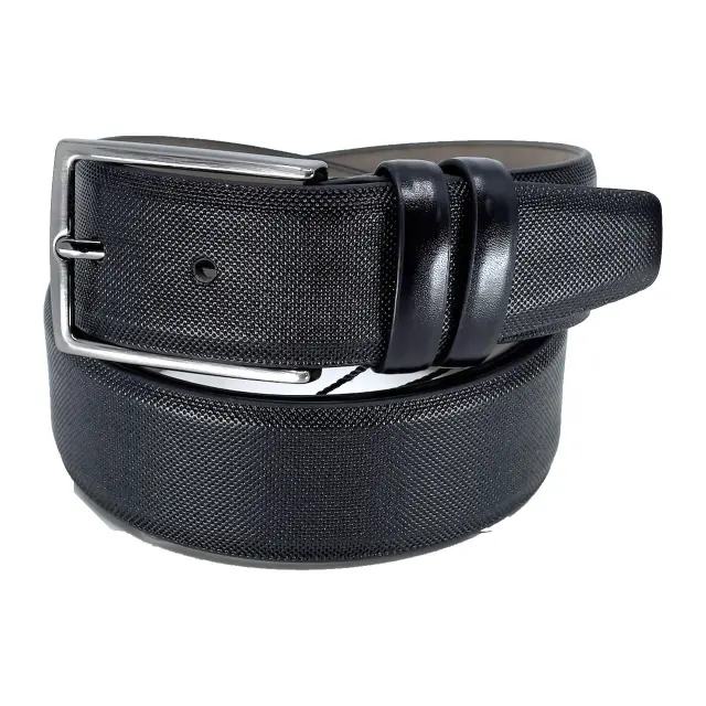 Μαύρη Ζώνη P.U. Leather 3,5 cm