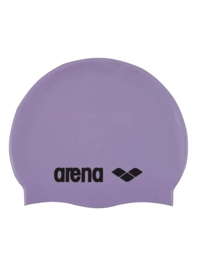 Arena Adult Unisex Classic Silicone Swim Caps Λιλά 91662-85 (Arena) - One Size