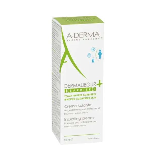 A-Derma Dermalibour+ Barrier Protective Cream Προστατευτική Κρέμα για το Ερεθισμένο & Ταλαιπωρημένο Δέρμα 100ml