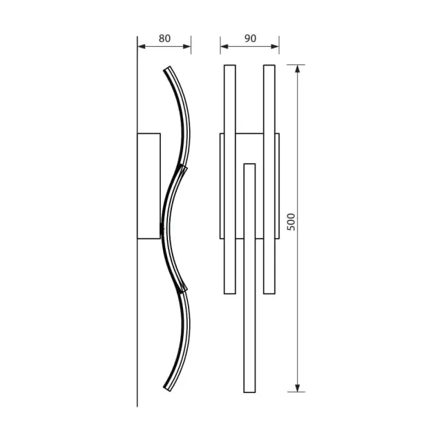LED Φωτιστικό Οροφής WAVE 21Watt IP20 VIV004402 3