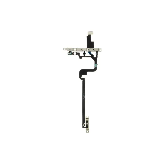 iPhone 15 Pro Max Power + Volume Buttons Flex Cable (with Metal Bracket) 2