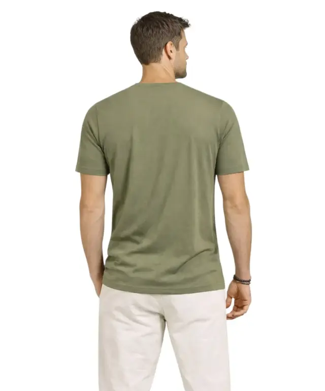 Aeronautica Militare - Ανδρική Κοντομάνικη Φανέλα SCOTI006J508-07001 Λαδί - M 2
