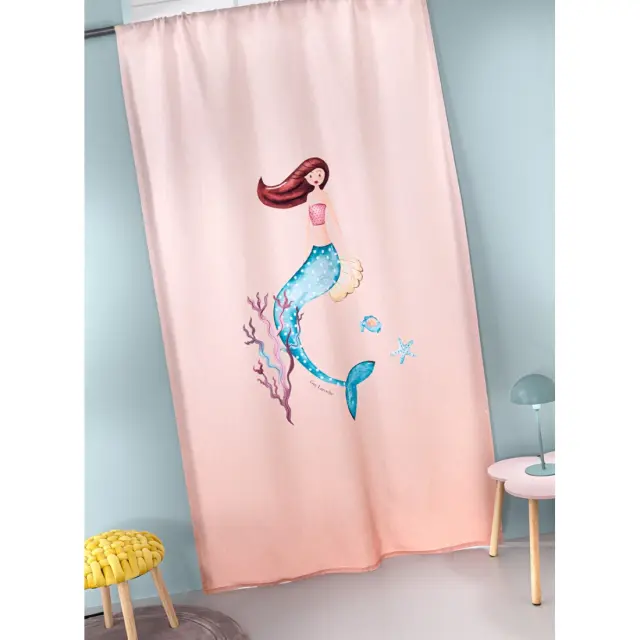 Παιδική Κουρτίνα Guy Laroche Bebe Merida Salmon 145x270