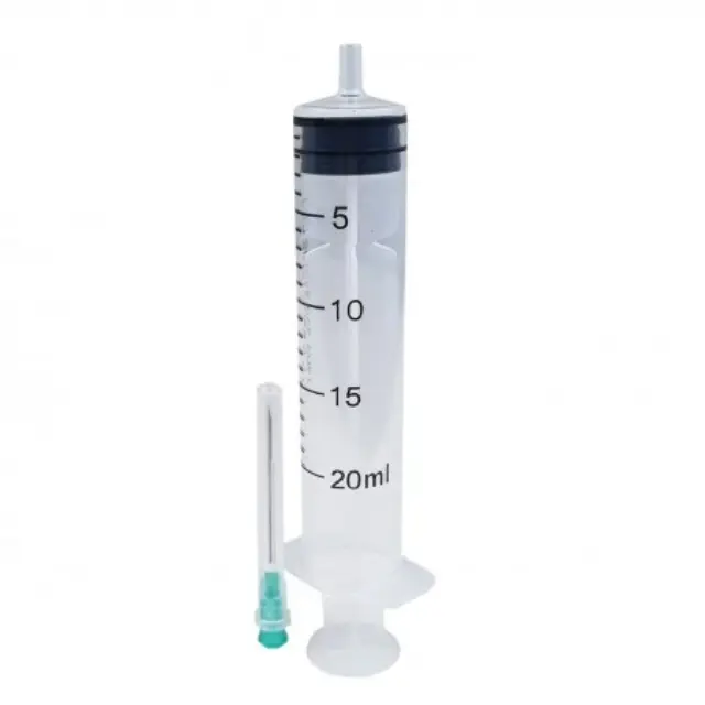 Σύριγγες 3 Μερών (3P) 20 ml με Αποσπώμενη Βελόνα 21G, Serix (50 τεμ.) Luer Slip 3