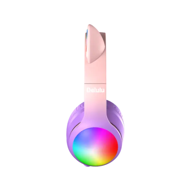 Kiddoboo Delulu Bluetooth Headphones DiscoBeats Pink (KBMS632PNK) 2