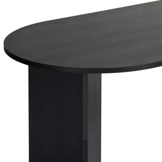 Τραπέζι Sablin Megapap χρώμα black wood 180x89,5x75εκ. 3