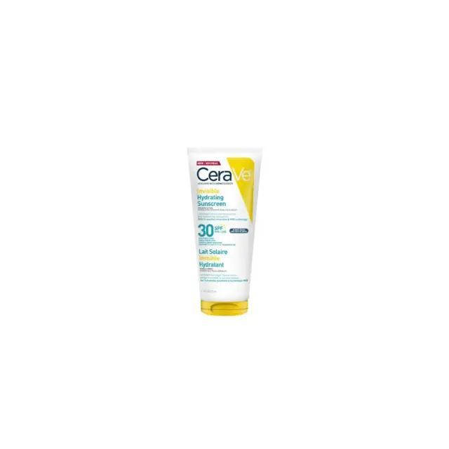 CeraVe Invisible Hydrating Sunscreen Αντηλιακό για Πρόσωπο & Σώμα SPF30, 177ml