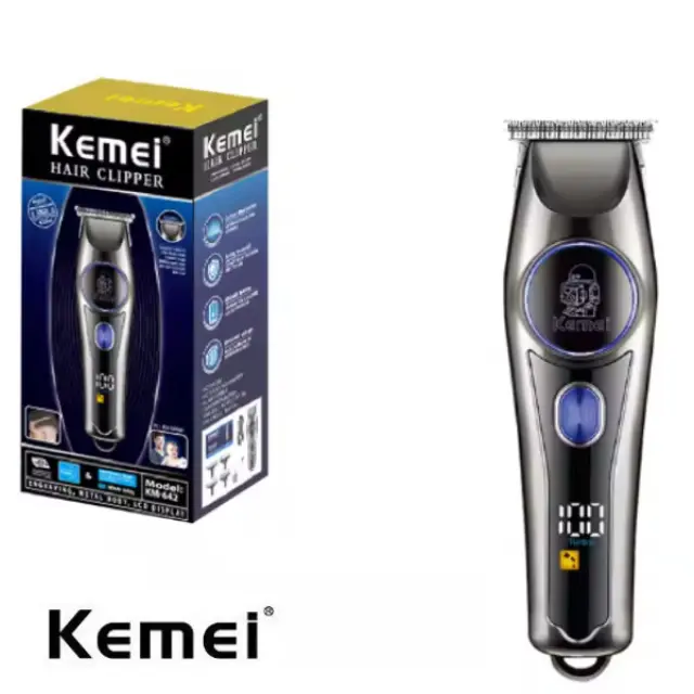 Kemei Επαγγελματική Επαναφορτιζόμενη Κουρευτική Μηχανή KM-642 2