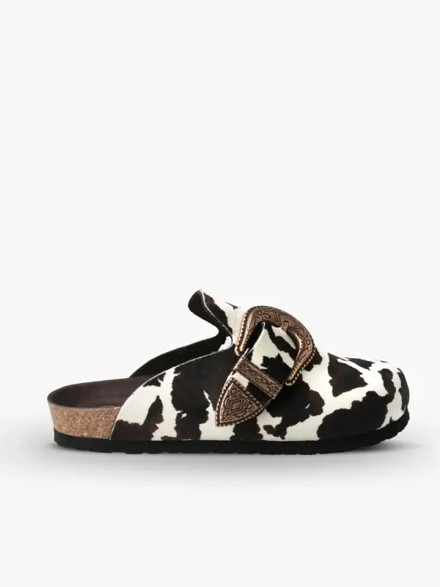 Genuins Σαμπώ Γυναικείο ύφασμα Prints GEN/HUMA VEGAN COW 2