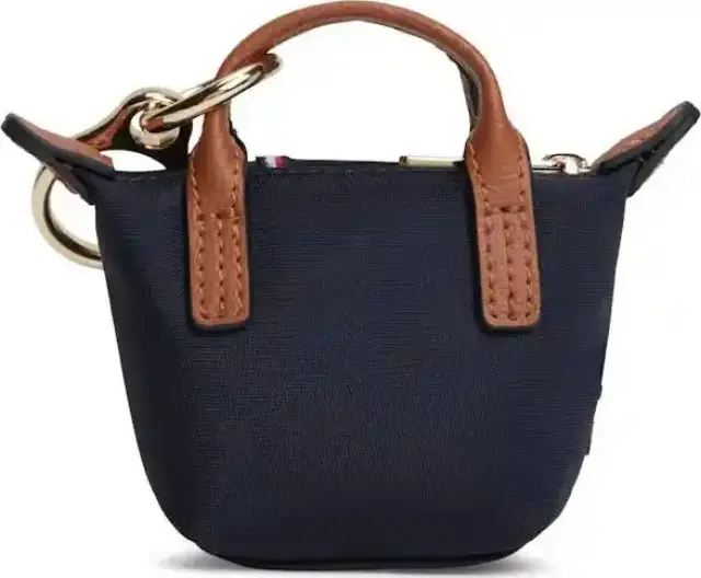 Tommy Hilfiger Γυναικεία Μικρή Τσάντα Χιαστί TH Charms Popette Nano Κόκκινη 2