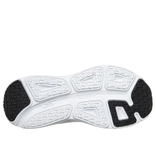 Skechers Slip In Max Cushioning Endeavour (129484-BKW) - Λευκό-Μαύρο 3