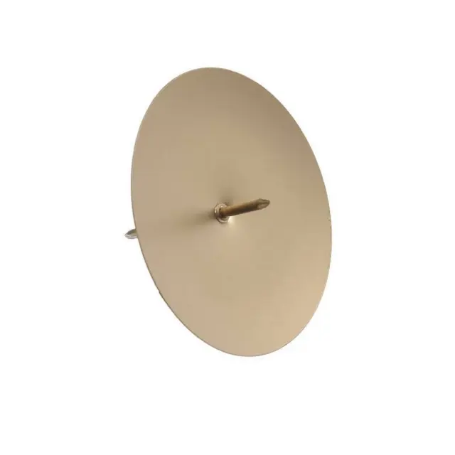 Βάση μεταλλική για κερί με καρφί, 6cm, 4 τεμ.