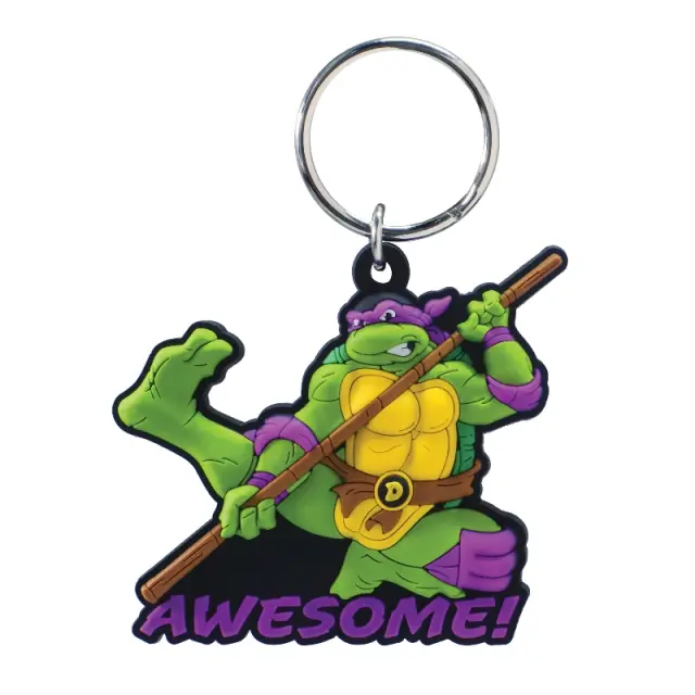 Μπρελόκ TEENAGE MUTANT NINJA TURTLES - Donatello - Soft Touch Keychain 63018