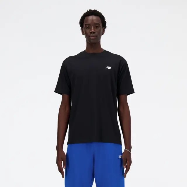 New Balance Small Logo T-Shirt (MT41509-BK) - Μαύρο - S