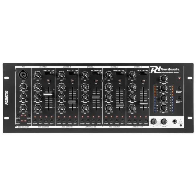 POWER DYNAMICS PDZM700 ΠΟΛΥΖΩΝΙΚΟΣ ΜΙΚΤΗΣ