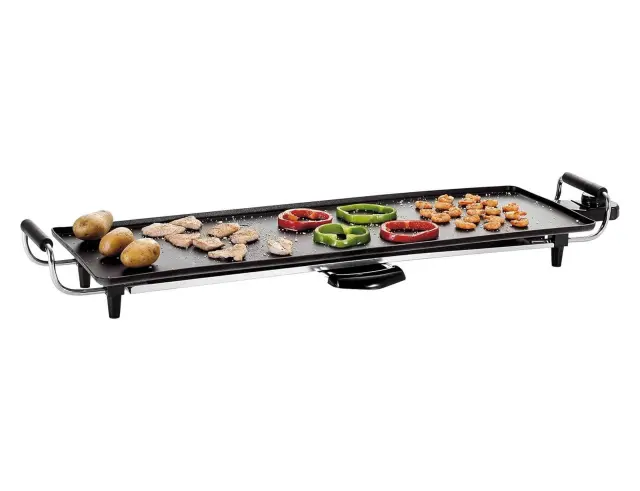 Ηλεκτρική Ψησταριά - Grill Teppanyaki Livoo DOM182 με ισχύ 1800W, ρυθμιζόμενο θερμοστάτη και επιφάνεια ψησίματος 70x23cm - Black DOM182 3