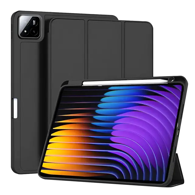Techsuit - Flex Trifold - Xiaomi Pad 7 / 7 Pro - Black
